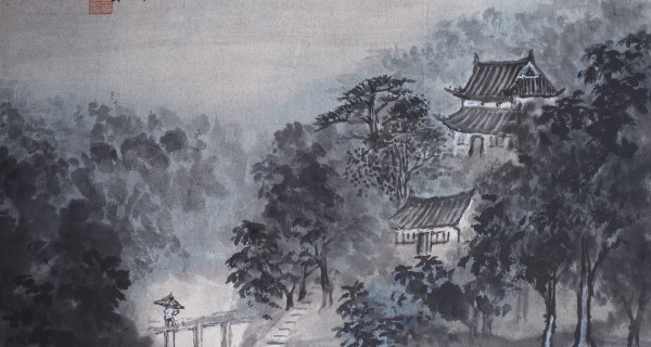 煙雨圖