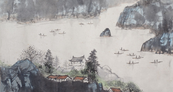 千舟過山(shān)林
